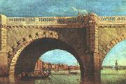 Samuel Scott Part of Old Westminster Bridge USA oil painting reproduction